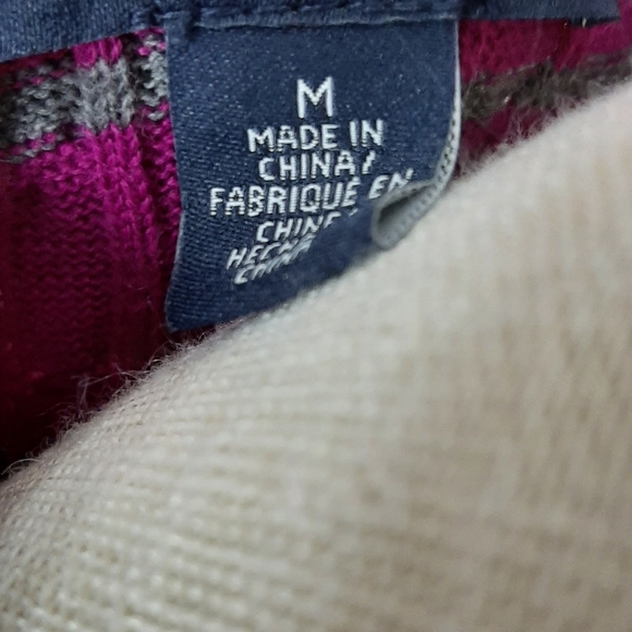 Tommy Hilfiger size med stripped ribbed sweater - Picture 3 of 4